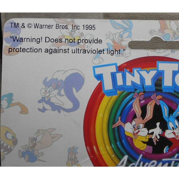 Tiny Toon Adventues Sunglasses Hamton J. Pig NIP Vintage 1995 Dorda Toys 14123 - Picture 7 of 7